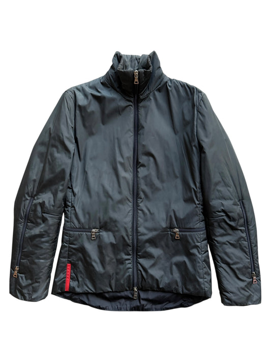 SS99' Prada Sport Bottle Green Nylon Jacket
