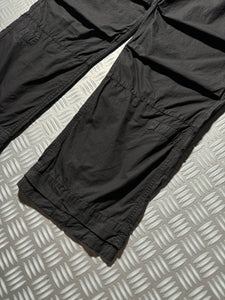 2008 Stone Island Jet Black Flight Cargo Pant - 34" Waist