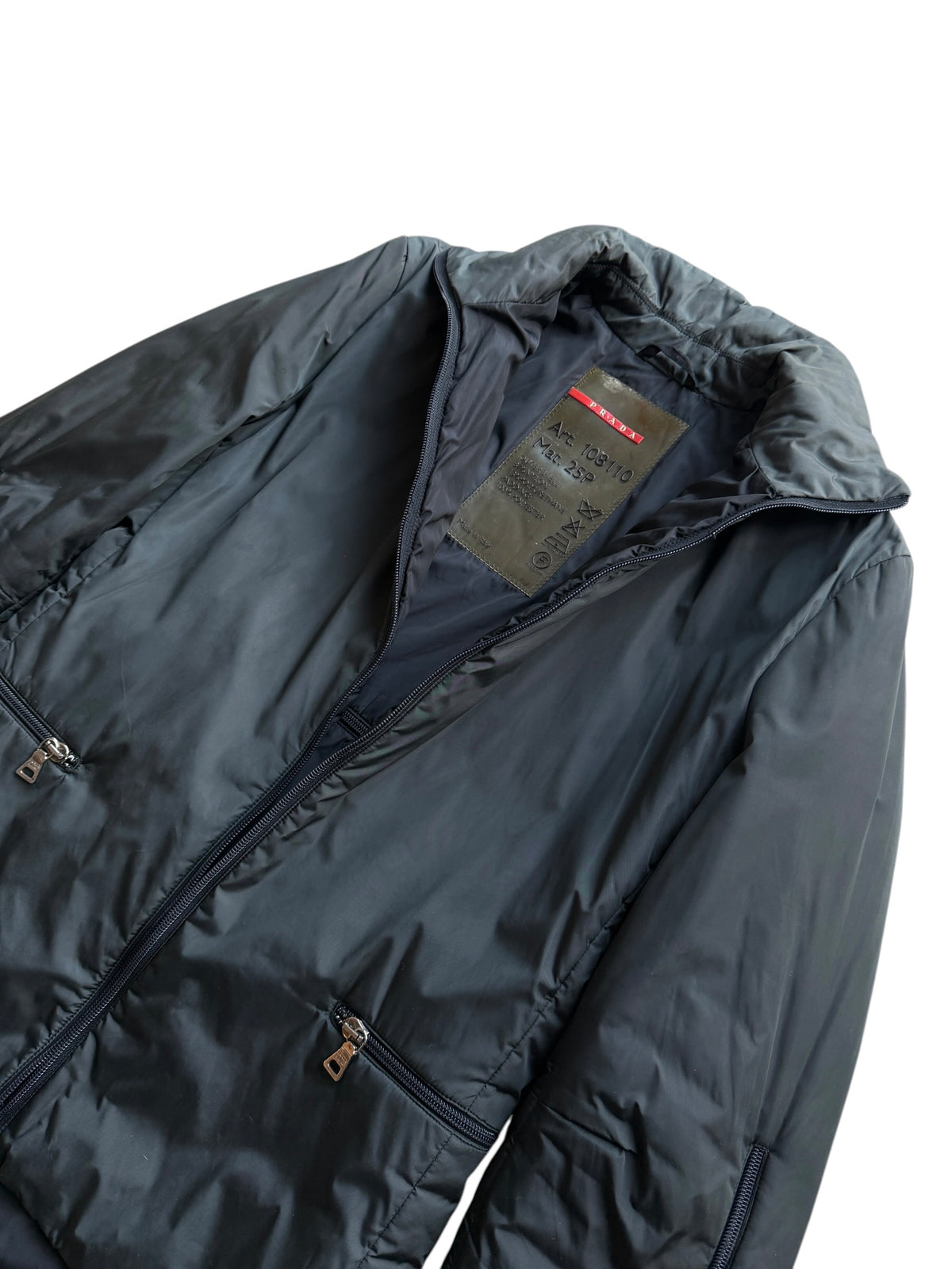 SS99' Prada Sport Bottle Green Nylon Jacket