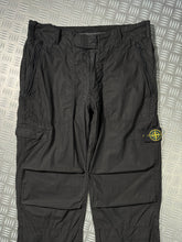 Charger l&#39;image dans la galerie, 2008 Stone Island Jet Black Flight Cargo Pant - 34&quot; Waist