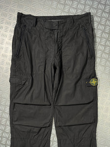 2008 Stone Island Jet Black Flight Cargo Pant - 34" Waist