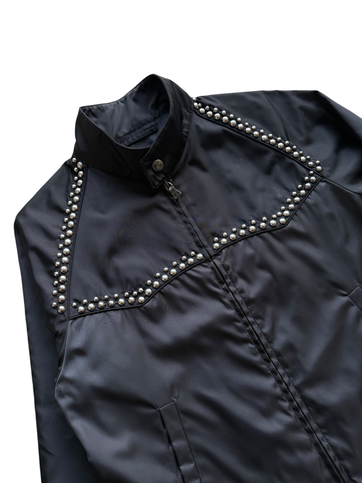 AW11’ Prada Main Line Studded Jacket