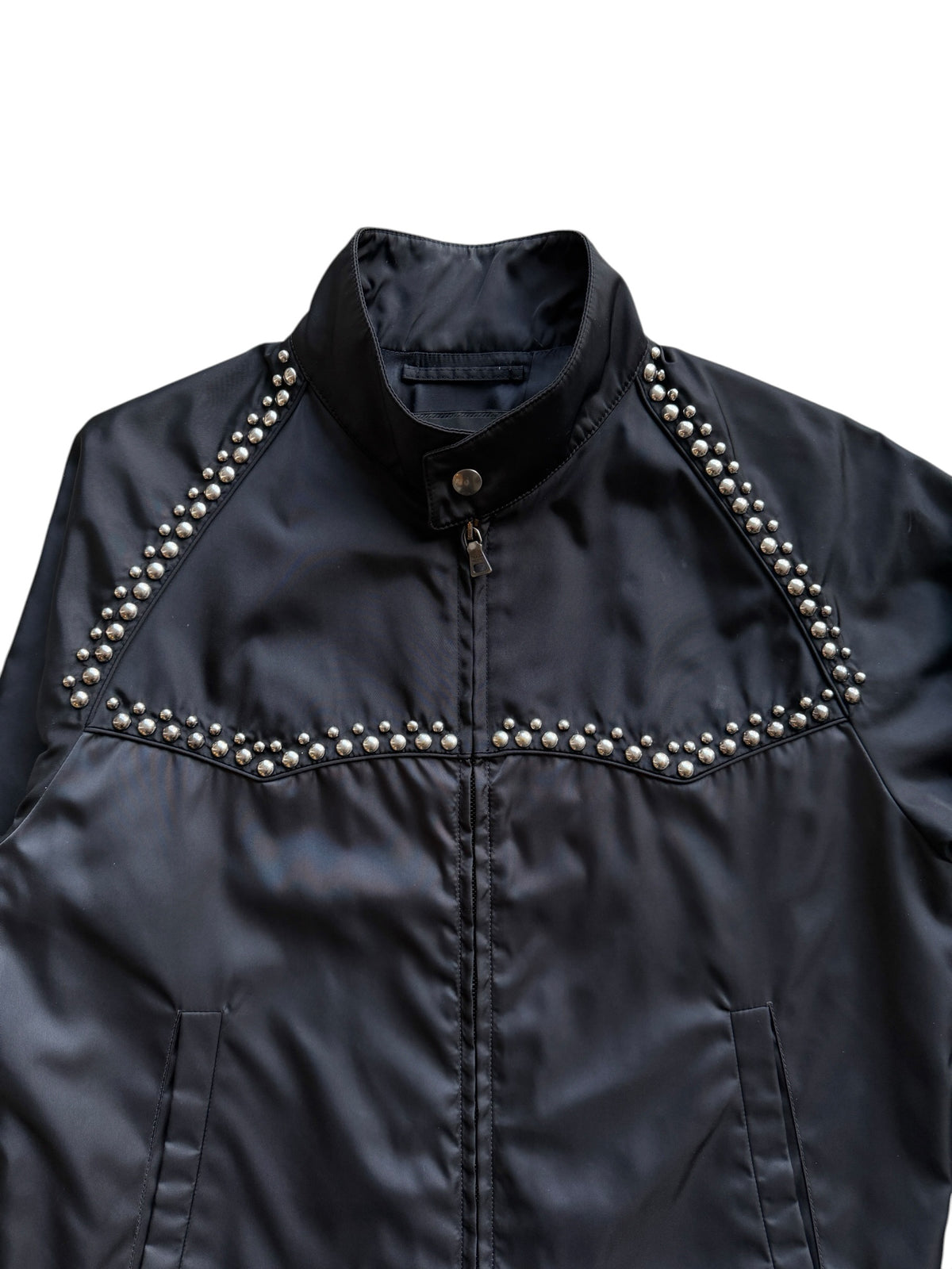 AW11’ Prada Main Line Studded Jacket