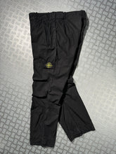 Charger l&#39;image dans la galerie, 2008 Stone Island Jet Black Flight Cargo Pant - 34&quot; Waist