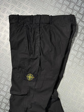 Charger l&#39;image dans la galerie, 2008 Stone Island Jet Black Flight Cargo Pant - 34&quot; Waist