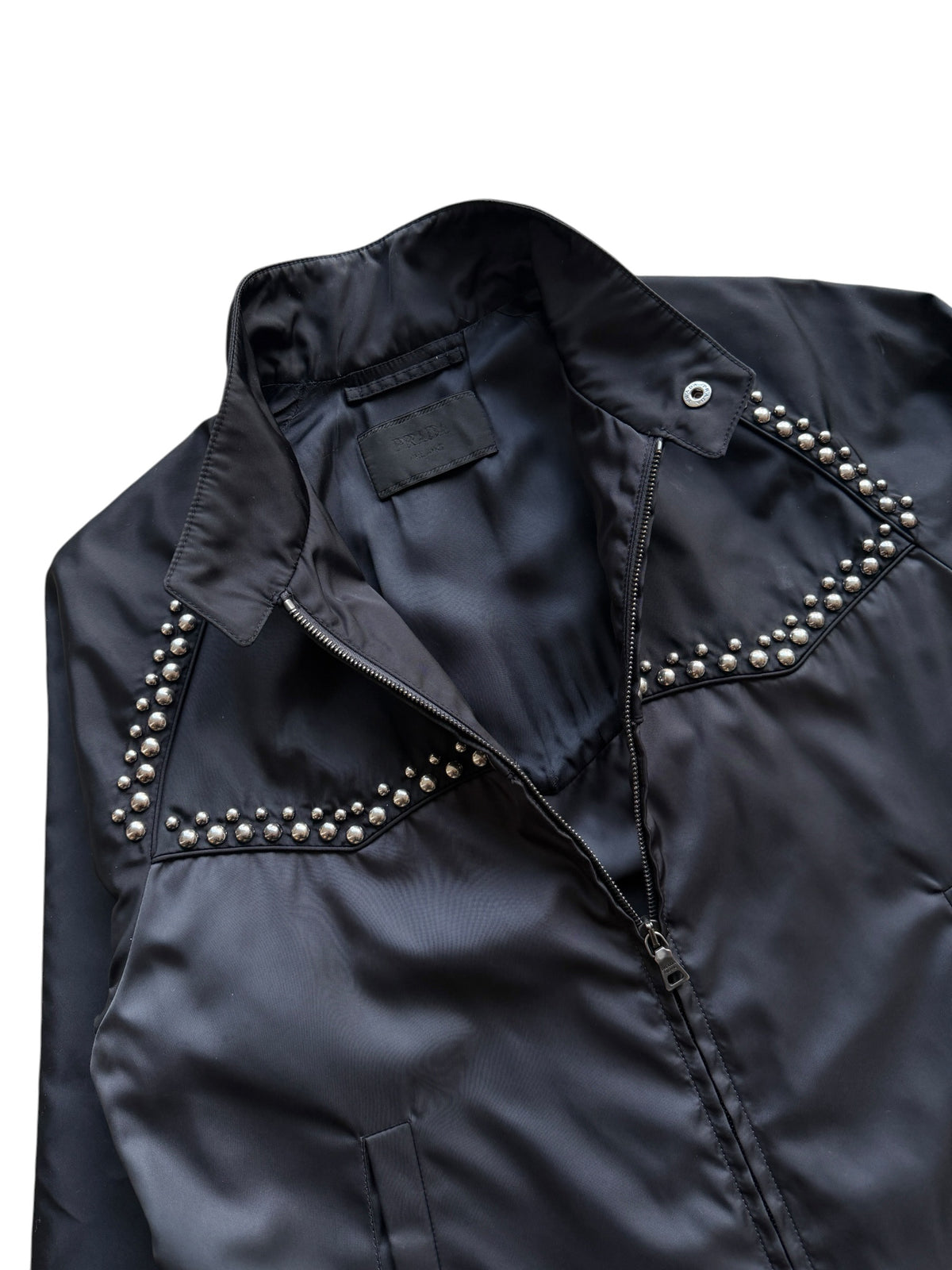 AW11’ Prada Main Line Studded Jacket