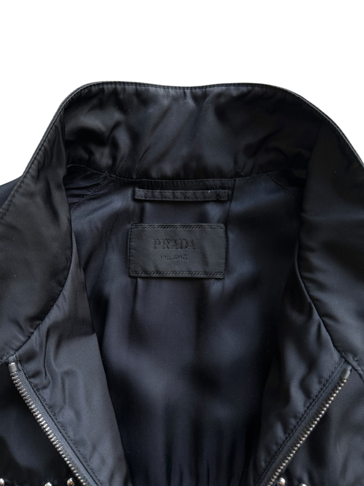 AW11’ Prada Main Line Studded Jacket
