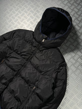 画像をギャラリービューアに読み込む, Prada Linea Rossa Jet Black Padded Puffer Jacket - Small / Medium