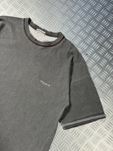 Carica l&#39;immagine nel visualizzatore di Gallery, Early 1990&#39;s Stone Island Marina Grey Spellout Tee - Medium / Large