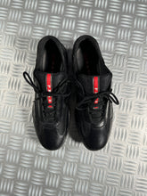 Carica l&#39;immagine nel visualizzatore di Gallery, Prada America Cup Black Leather - UK6/6.5