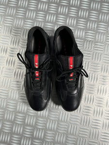 Prada America Cup Black Leather