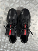 Charger l&#39;image dans la galerie, Prada America Cup Black Leather - UK6/6.5