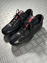 Charger l&#39;image dans la galerie, Prada America Cup Black Leather - UK6/6.5