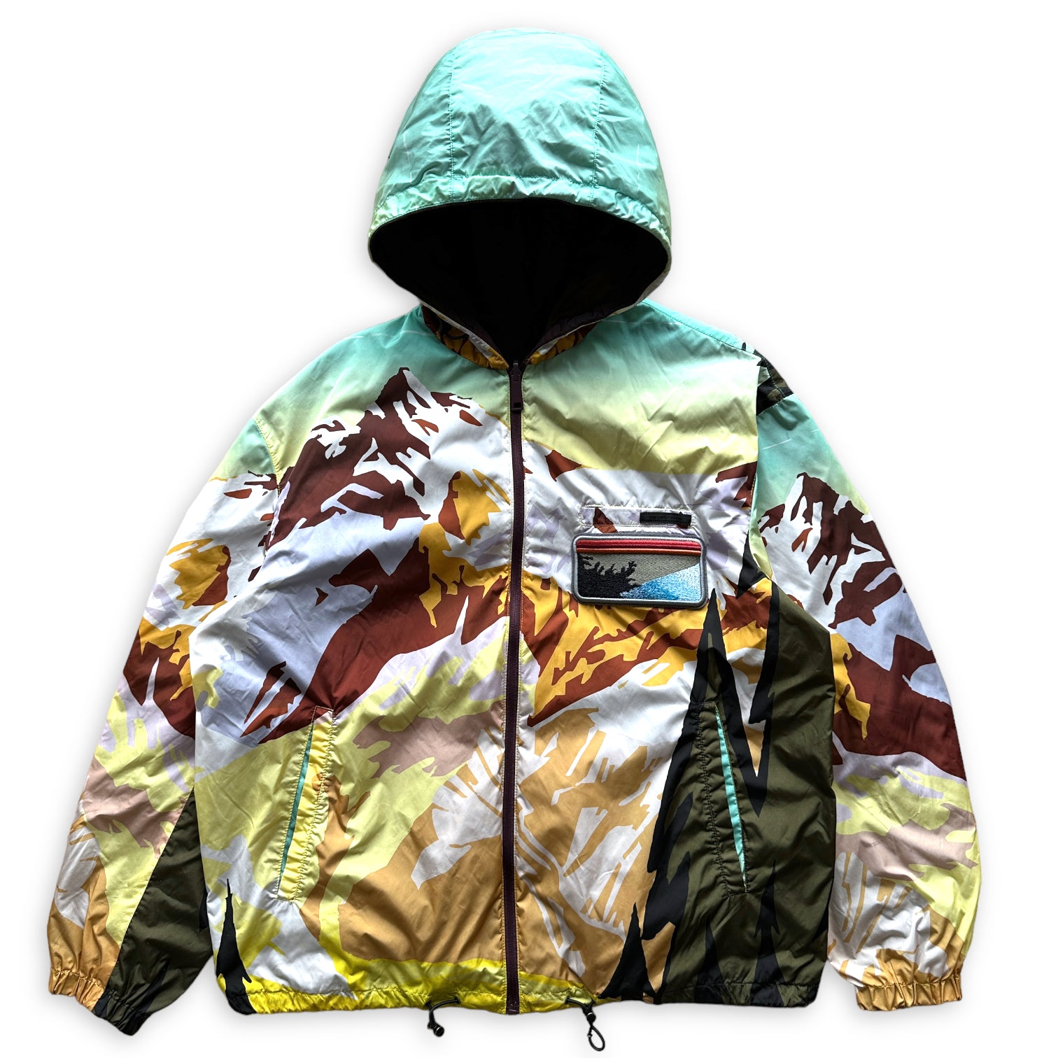 Prada reversible 2024 nylon jacket