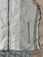 Load image into Gallery viewer, SS00&#39; Prada Sport Reinforced Mesh/Nylon Cropped Biker Jacket - Womens 6-8