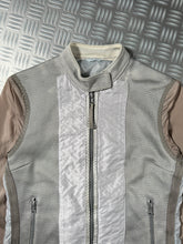 Load image into Gallery viewer, SS00&#39; Prada Sport Reinforced Mesh/Nylon Cropped Biker Jacket - Womens 6-8