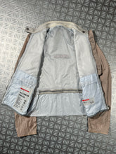 画像をギャラリービューアに読み込む, SS00&#39; Prada Sport Reinforced Mesh/Nylon Cropped Biker Jacket - Womens 6-8