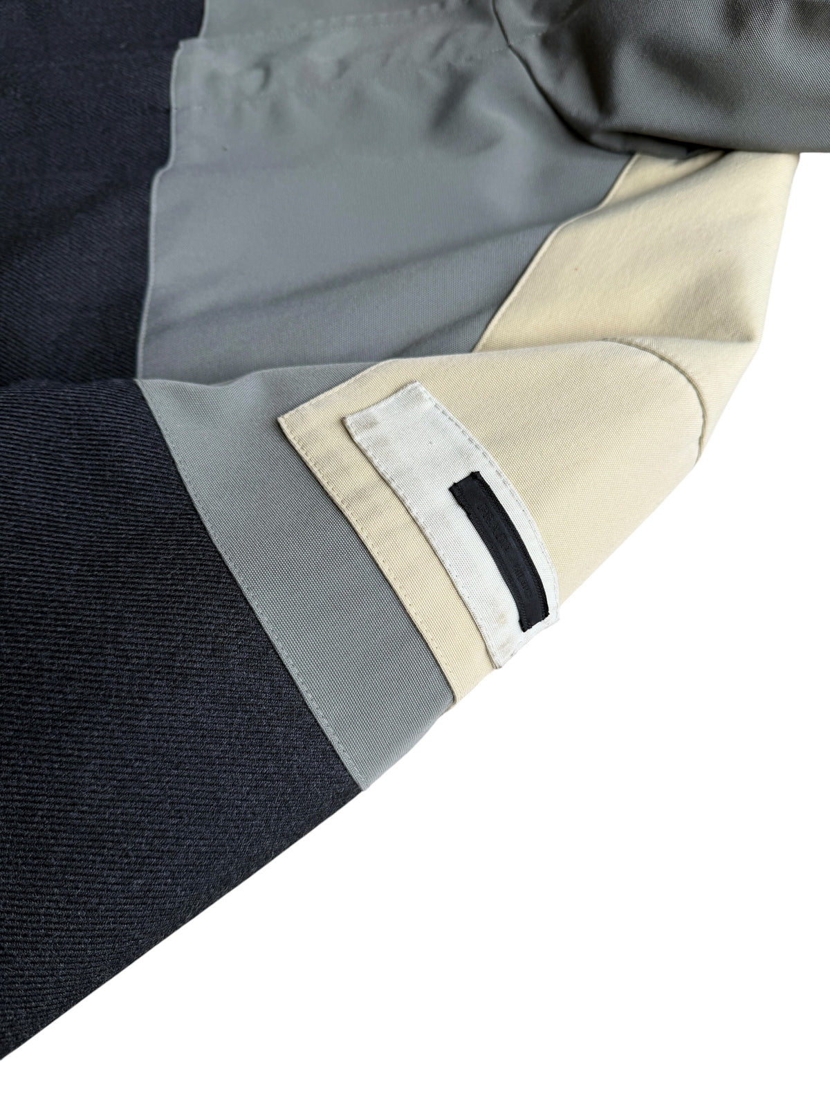 2007 Prada Main Line Split Panell Hooded Trench Coat