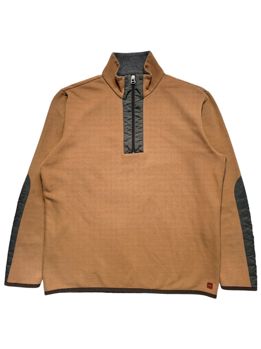 Early 2000's Hugo Boss Burnt Orange 1/4 Zip
