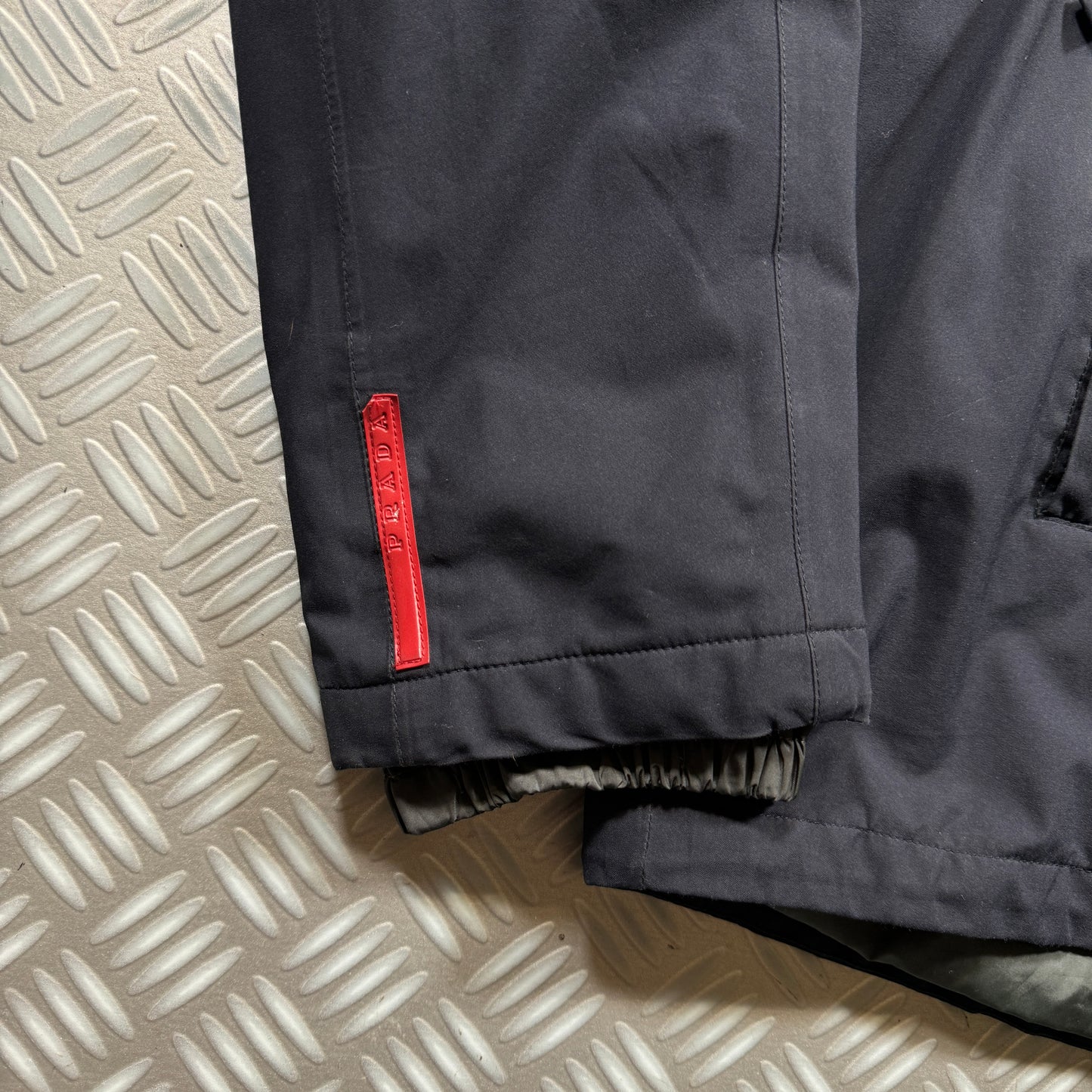 Early 2000's Prada Sport Nylon Hooded Jacket - Large / Extra Large