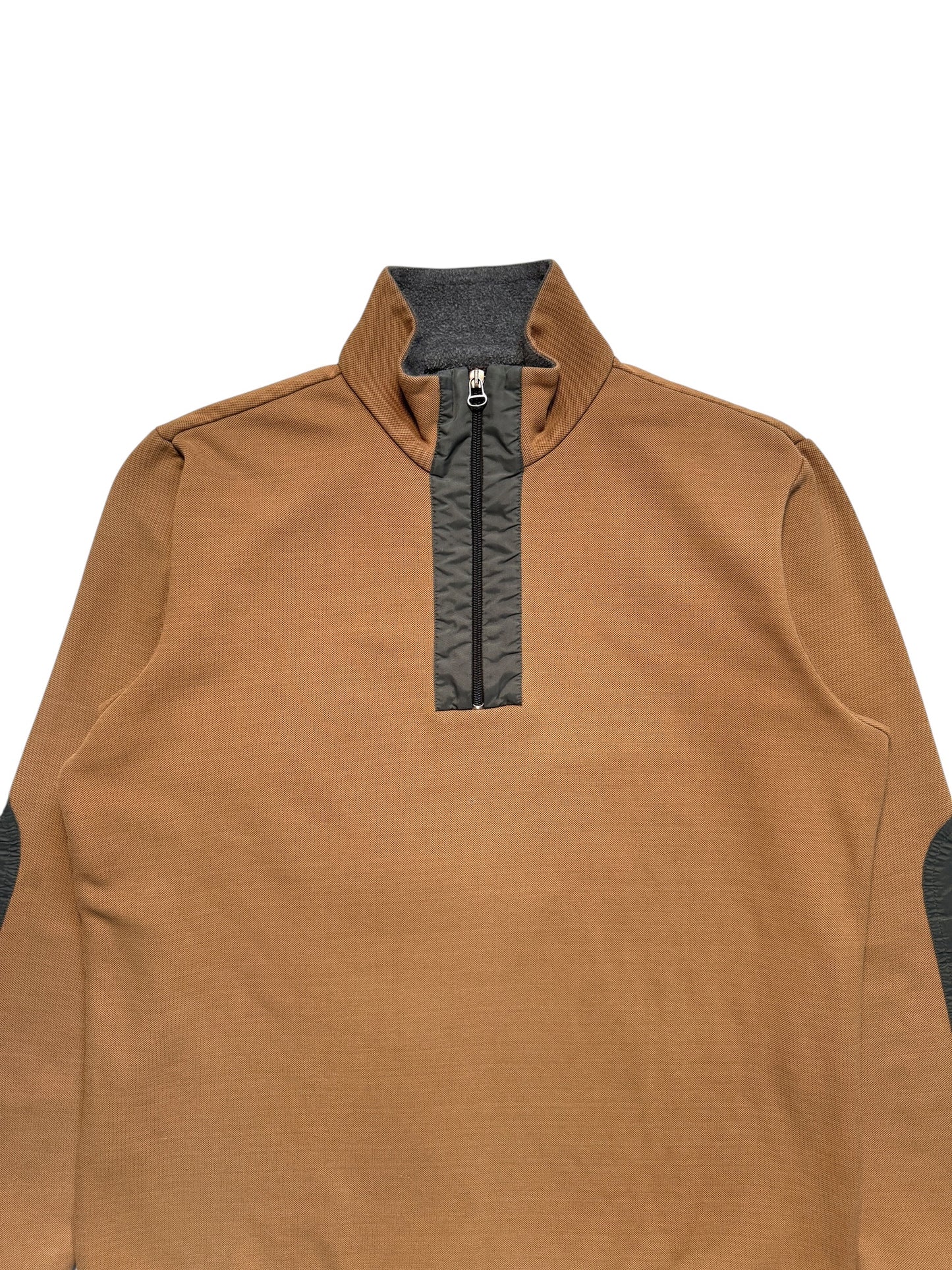 Early 2000's Hugo Boss Burnt Orange 1/4 Zip