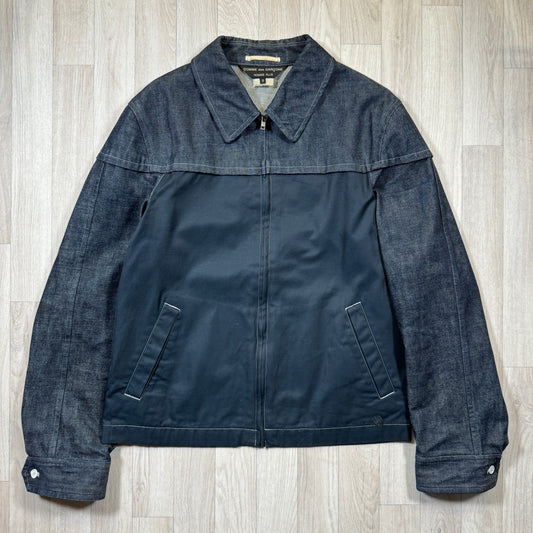 Comme Des Garcons Homme Plus Split Denim Chore Jacket - Medium / Large