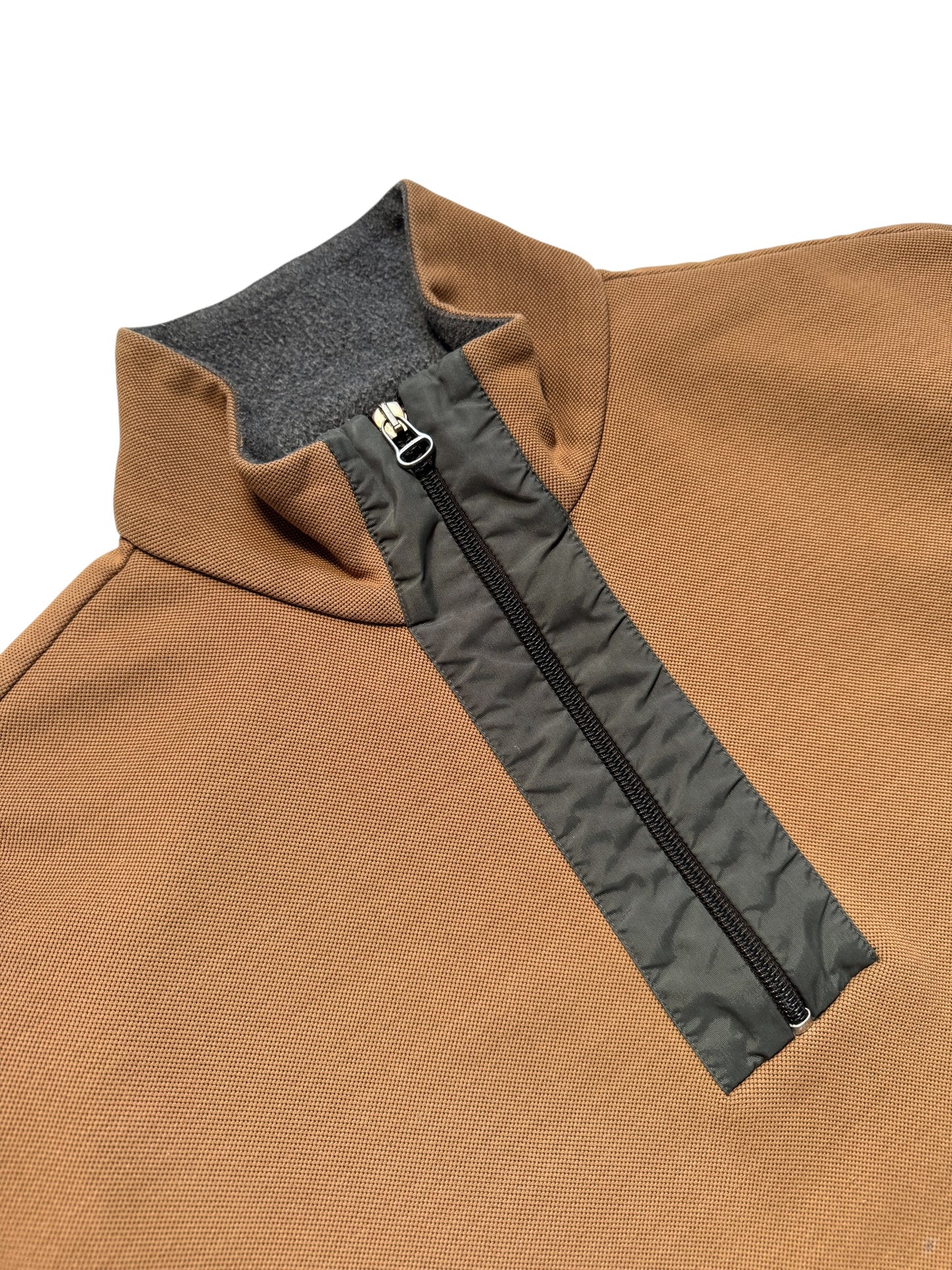 Early 2000's Hugo Boss Burnt Orange 1/4 Zip