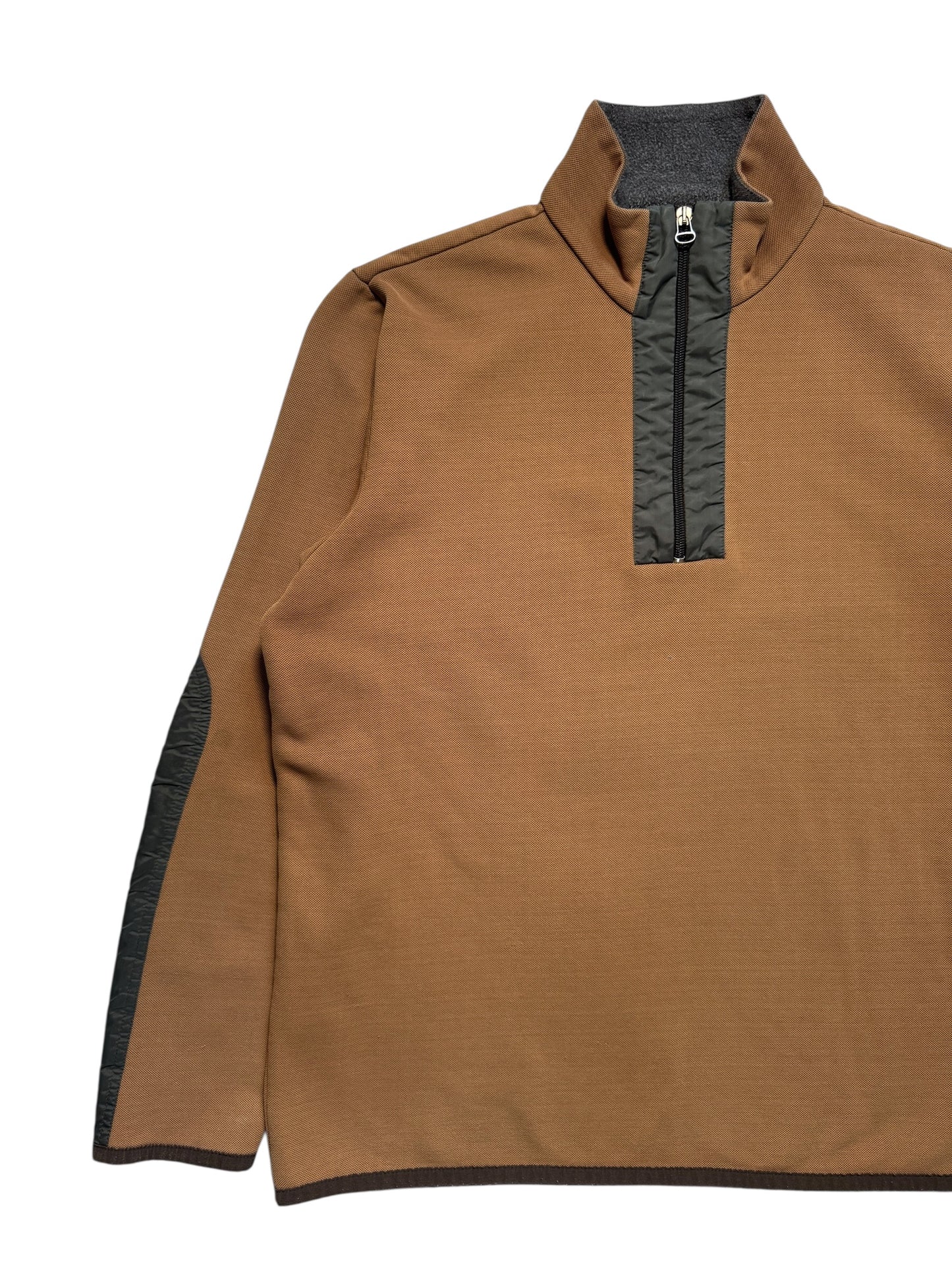 Early 2000's Hugo Boss Burnt Orange 1/4 Zip