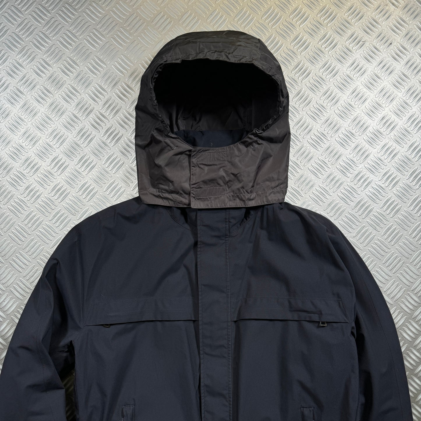 Early 2000's Prada Sport Nylon Hooded Jacket - Large / Extra Large
