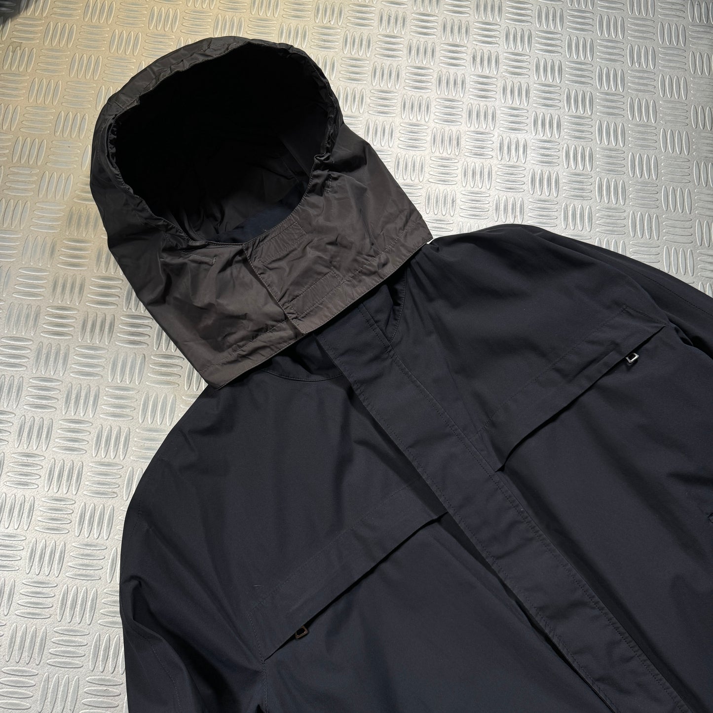 Early 2000's Prada Sport Nylon Hooded Jacket - Large / Extra Large