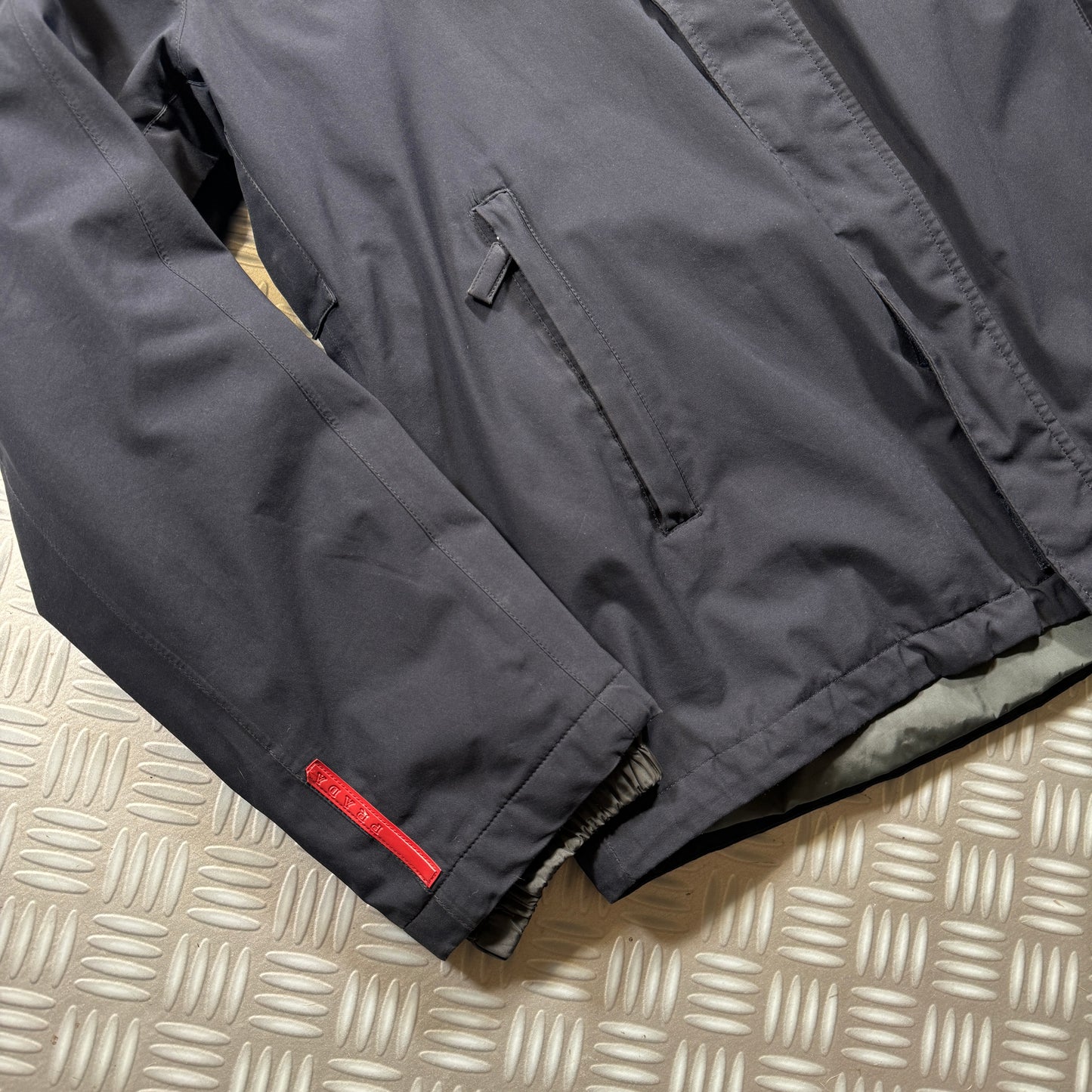 Early 2000's Prada Sport Nylon Hooded Jacket - Large / Extra Large