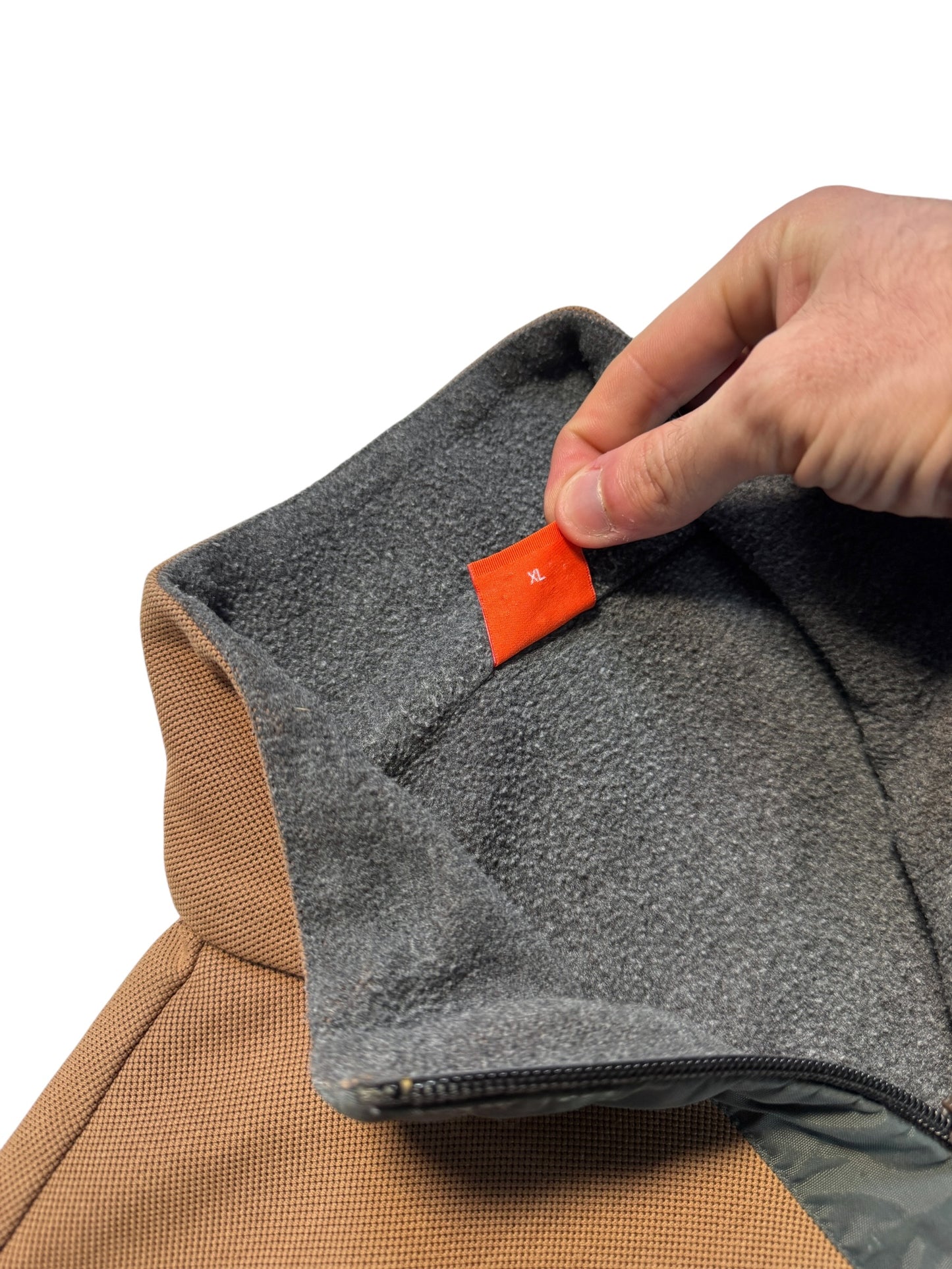 Early 2000's Hugo Boss Burnt Orange 1/4 Zip