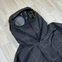 Load image into Gallery viewer, Early 2000&#39;s Black Check Goggle Jacket - Large