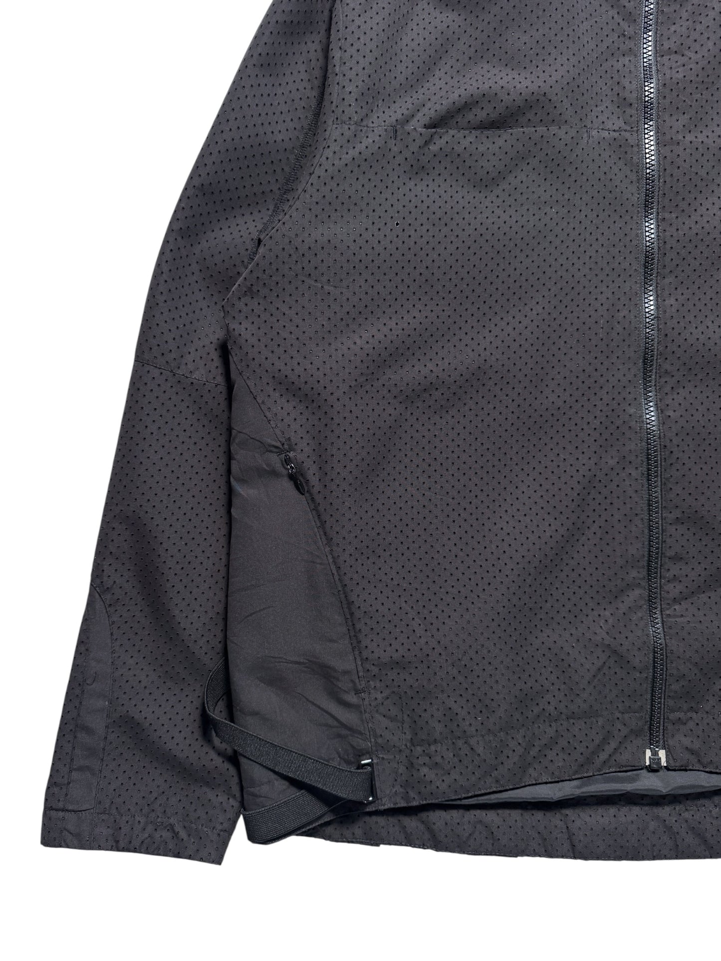 Early 2000's Puma Mostro Black Technical Perforated Jacket