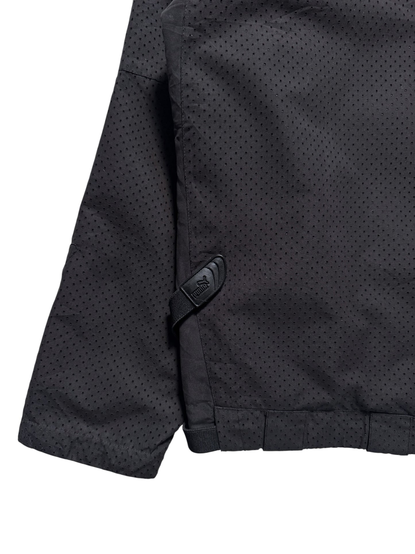 Early 2000's Puma Mostro Black Technical Perforated Jacket