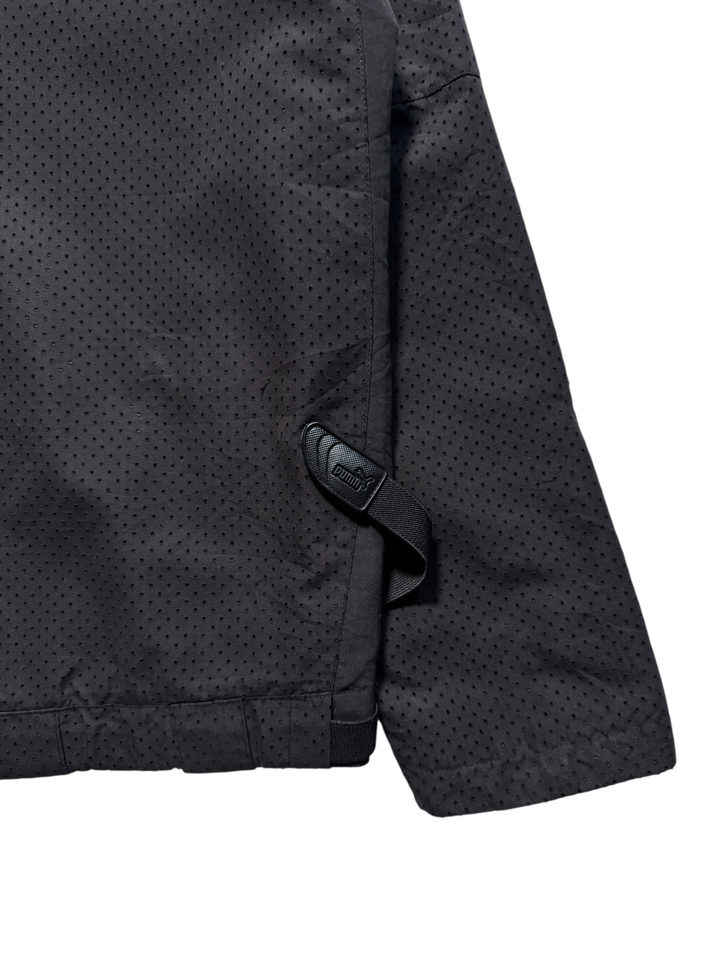 Early 2000's Puma Mostro Black Technical Perforated Jacket