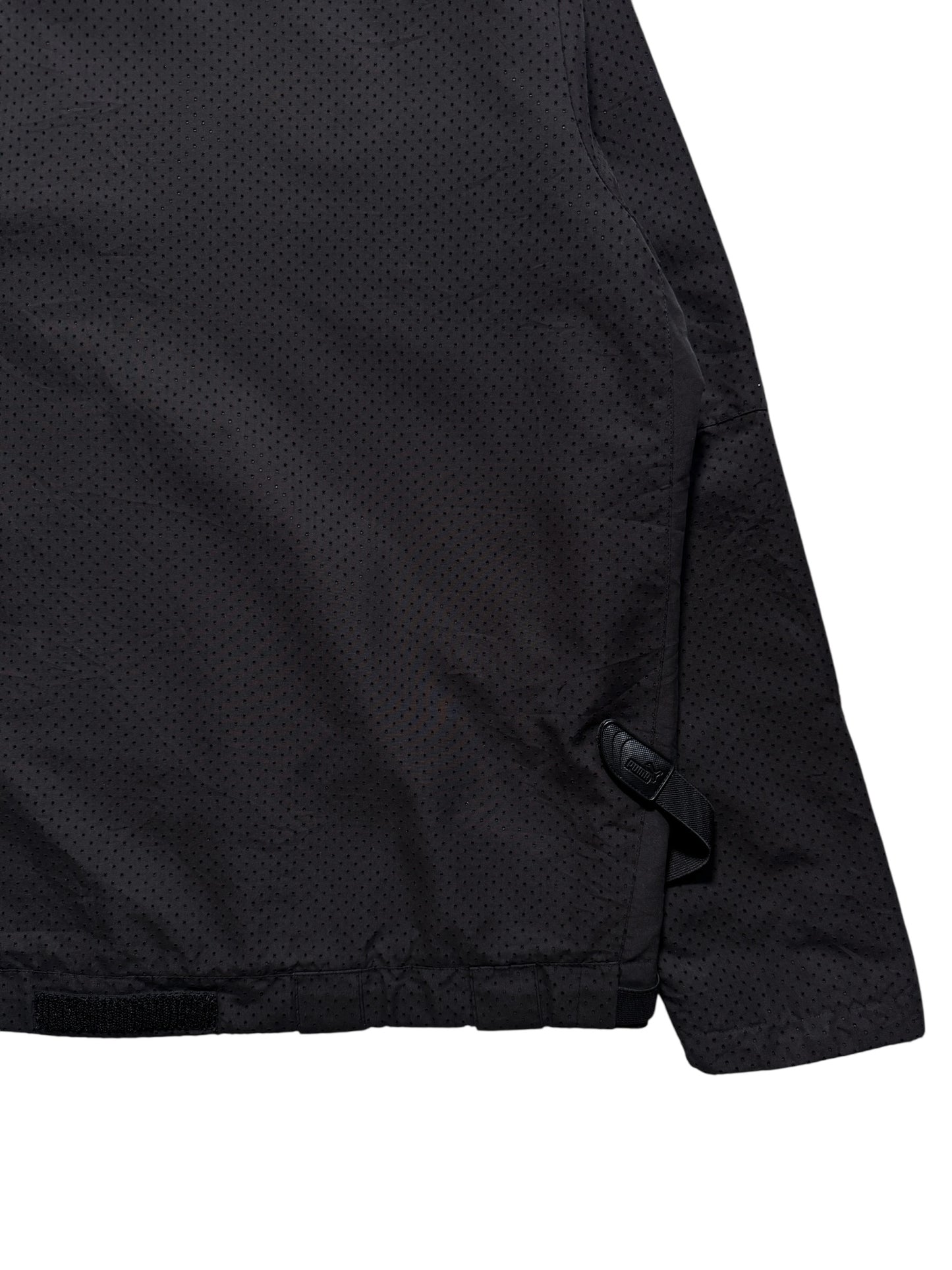 Early 2000's Puma Mostro Black Technical Perforated Jacket