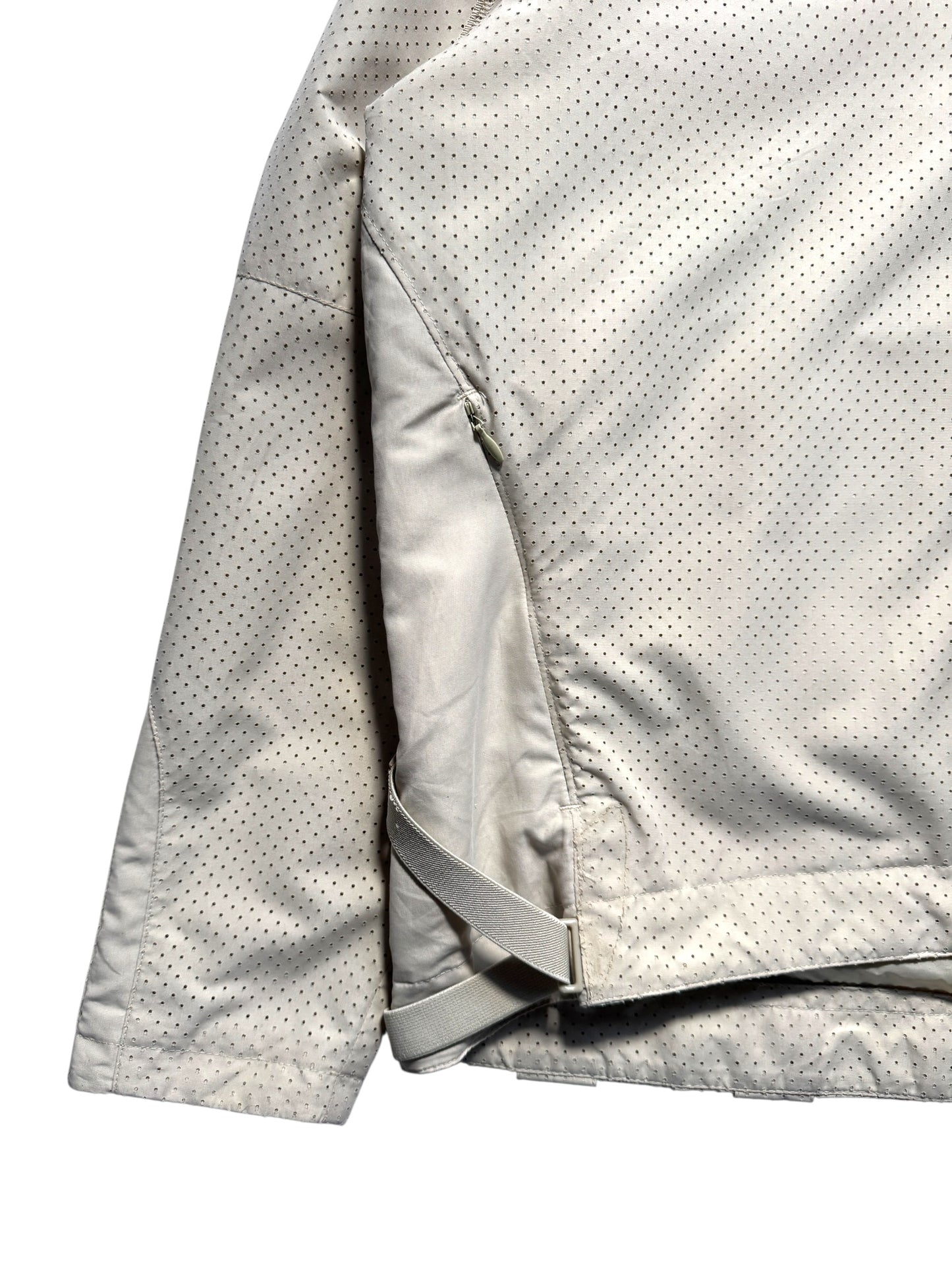 Early 2000's Puma Mostro Off White Technical Perforated Jacket