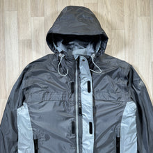 画像をギャラリービューアに読み込む, Early 2000&#39;s Nike ACG 2in1 Slate Grey Jacket + Vest - Large / Extra Large