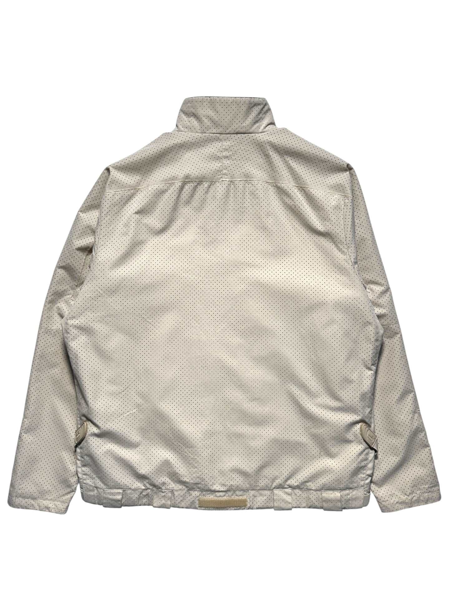 Early 2000's Puma Mostro Off White Technical Perforated Jacket