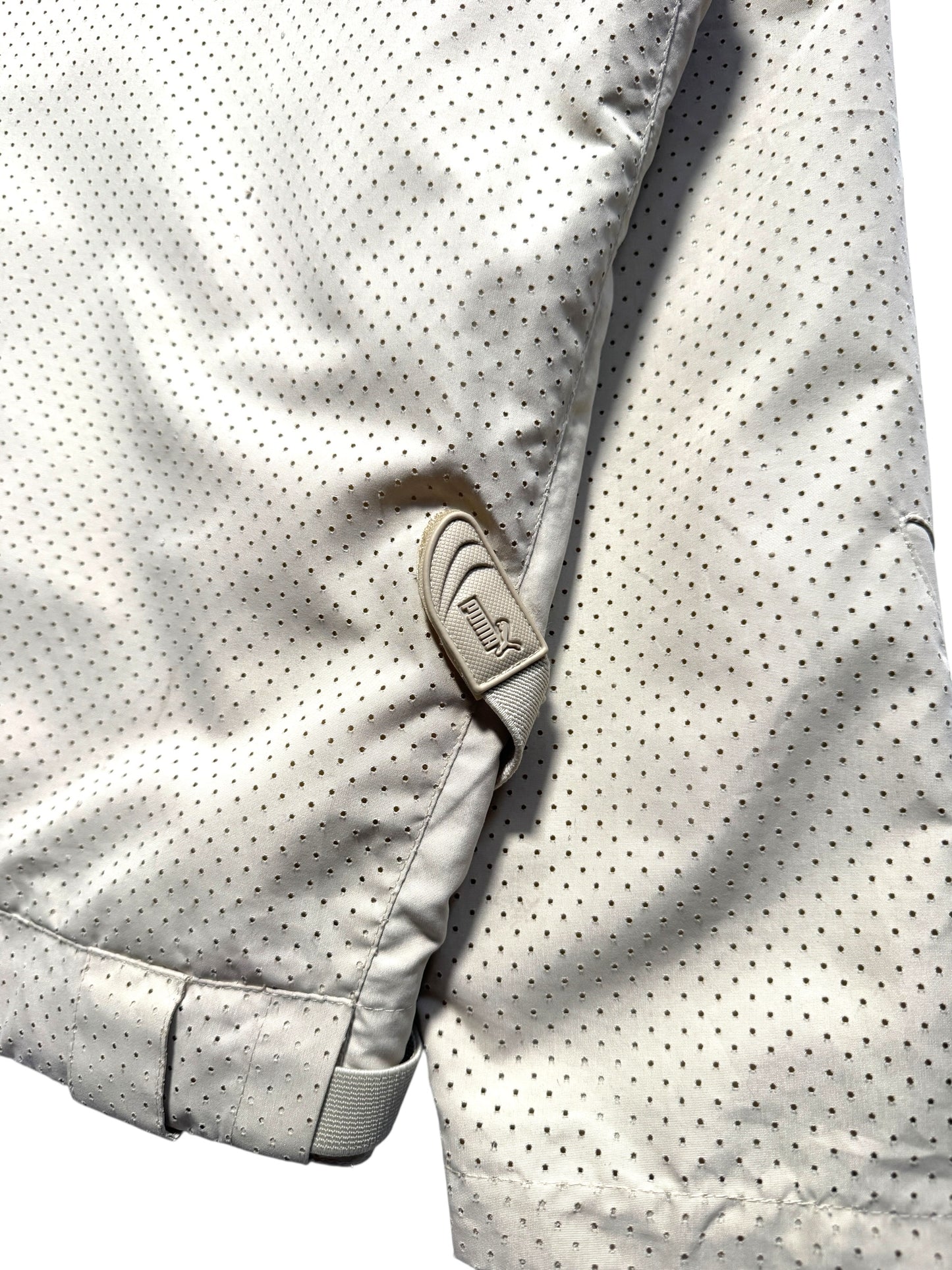 Early 2000's Puma Mostro Off White Technical Perforated Jacket
