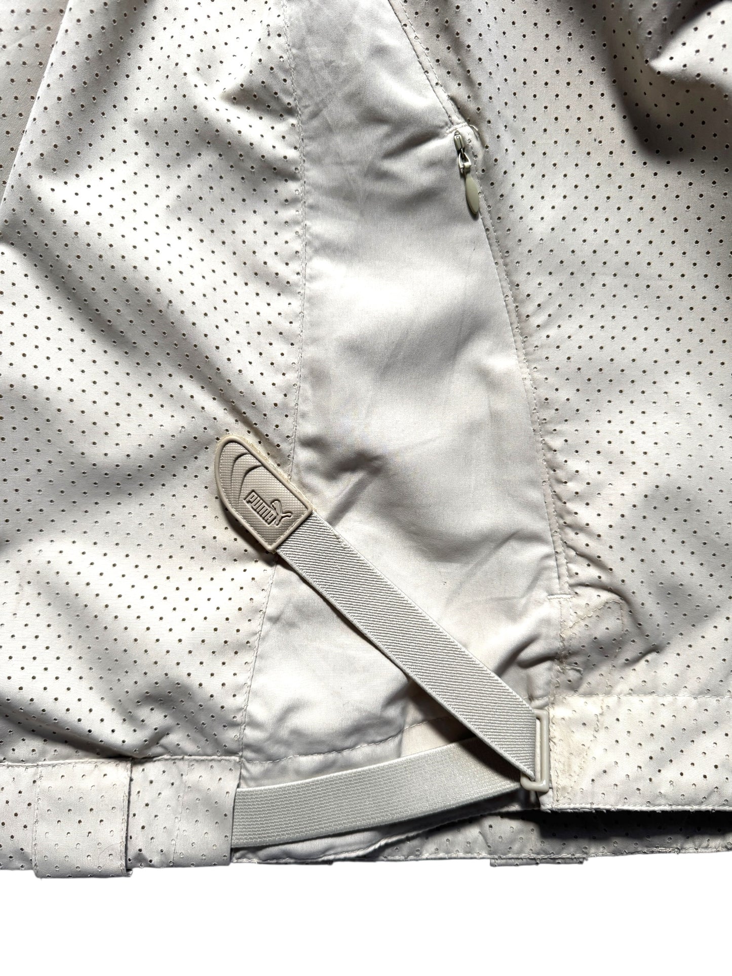 Early 2000's Puma Mostro Off White Technical Perforated Jacket