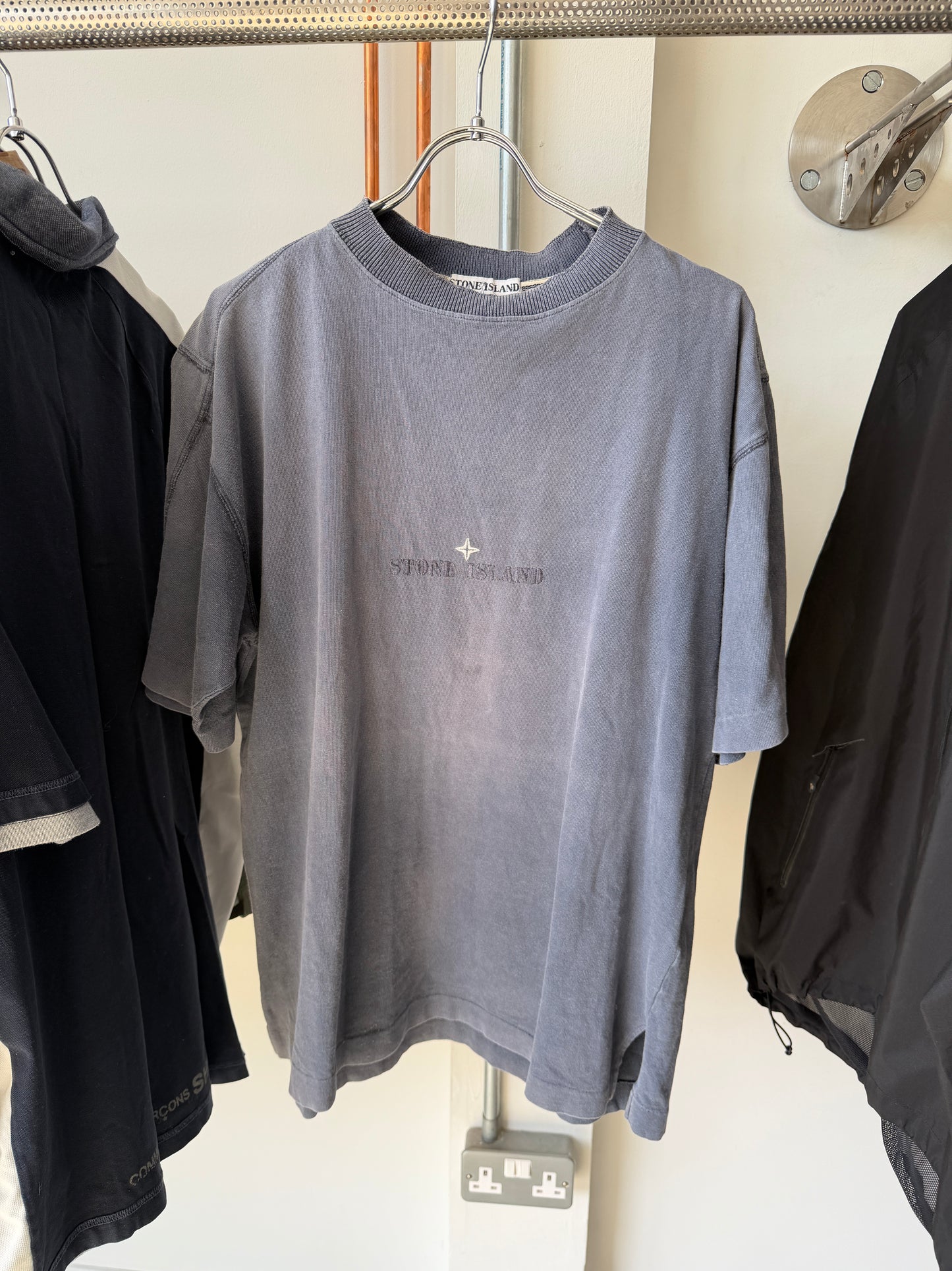 1990's Stone Island Spellout Tee