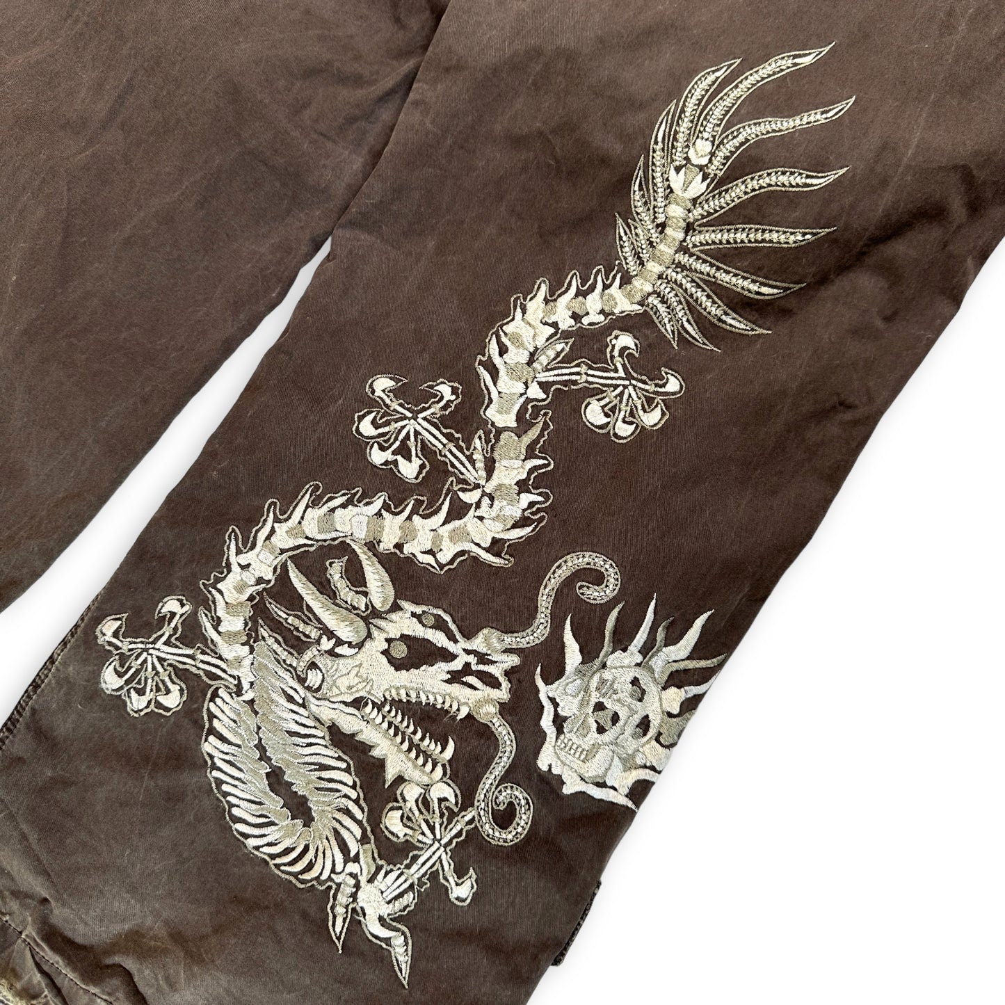 Maharishi Skeleton Dragon Embroidered Snopants - Medium