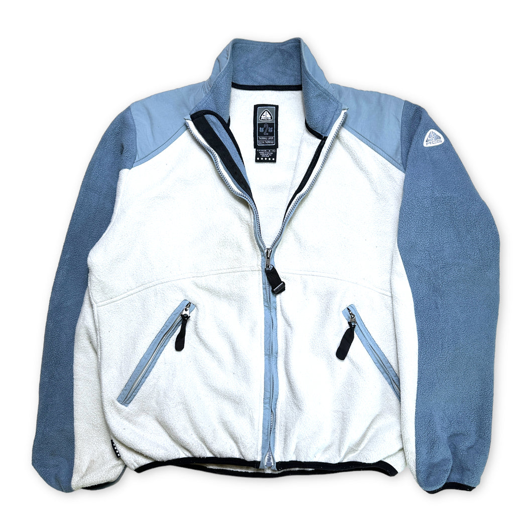 Nike ACG Blue/White Fleece - Small / Medium