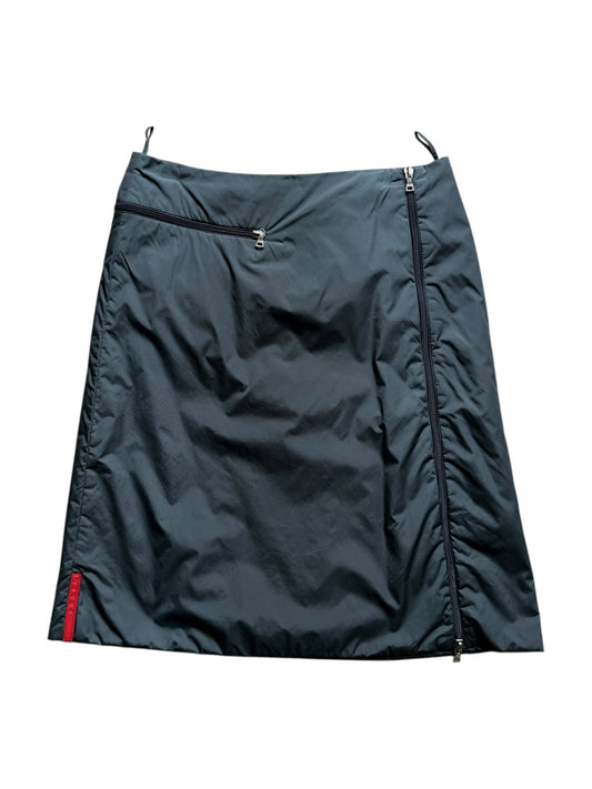 SS99’ Prada Sport Bottle Green Nylon Skirt