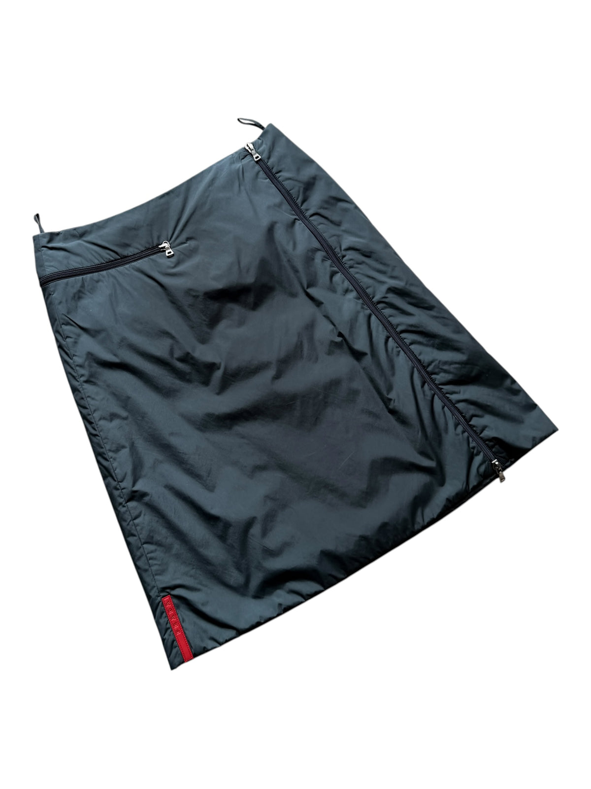 SS99’ Prada Sport Bottle Green Nylon Skirt