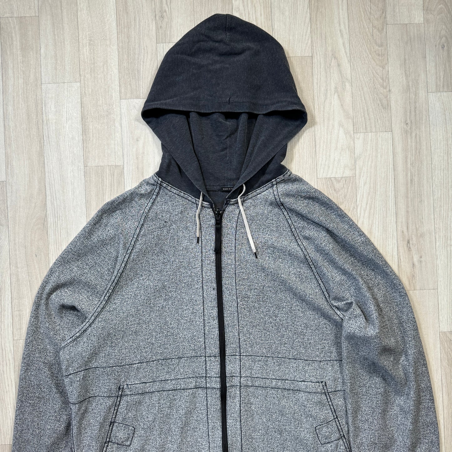 Stone Island Marina 'Inside Out' Reversible Hoodie - Large