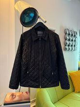 Load image into Gallery viewer, Early 2000&#39;s Prada Sport Jet Black Quilted Jacket