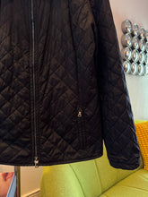 Charger l&#39;image dans la galerie, Early 2000&#39;s Prada Sport Jet Black Quilted Jacket - Small (Womens 6-8)